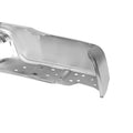 1Pc 2007 2014 Toyota Tundra Rear Bumper Silver Metal Abs