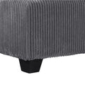 90'' Square Arm Sofa With Removable Back Cushions And 2 Pillows,Couch For Living Room, Office, Apartment Grey Polyester Primary Living Space Pillow Back American Design Polyester 2 Seat