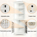 Corner Storage Cabinet, 63.3