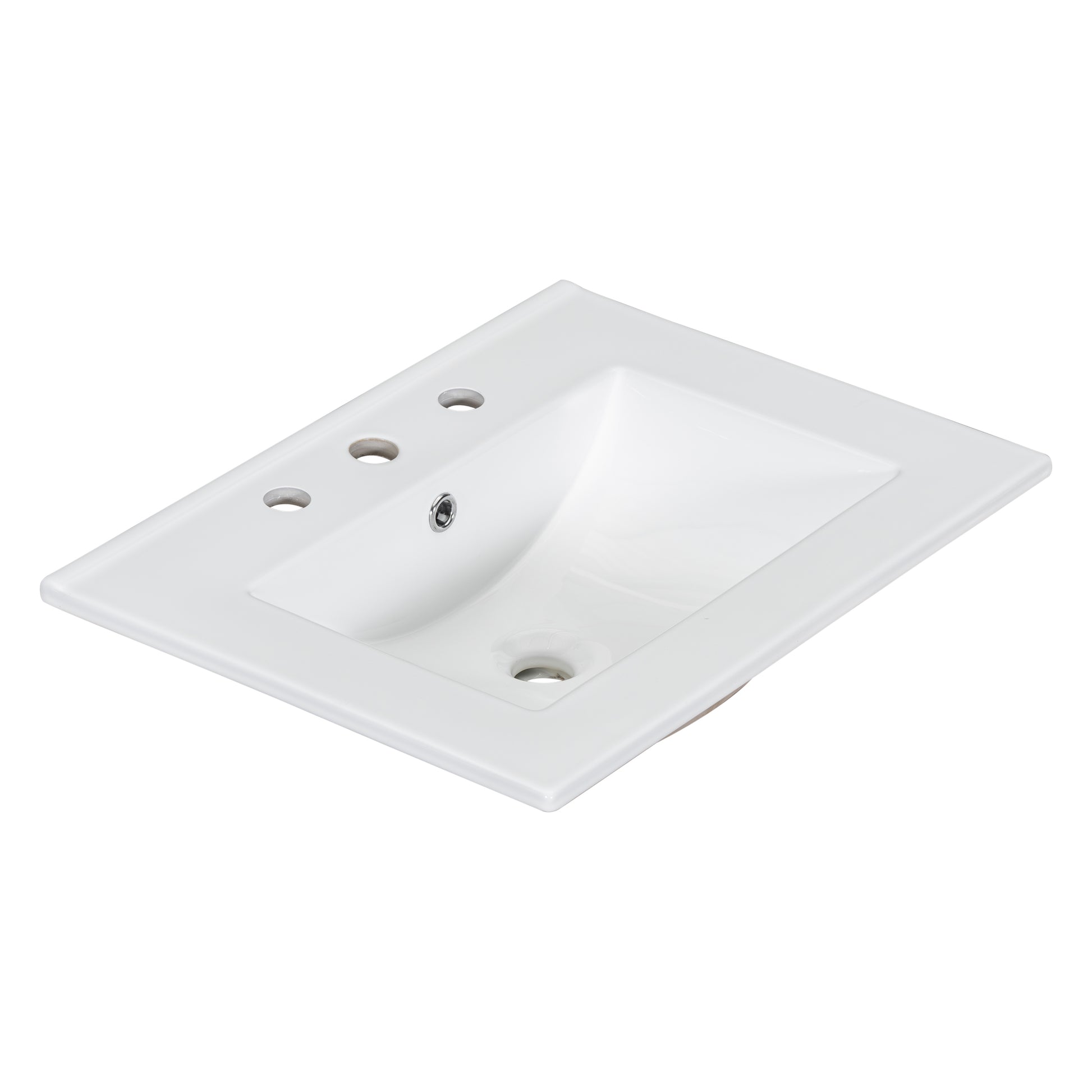 30" Premium Bathroom Vanity Set With Ceramic Sink And Large Storage Space Ideal For Small Bathrooms Blue Gray Bathroom Solid Wood Mdf