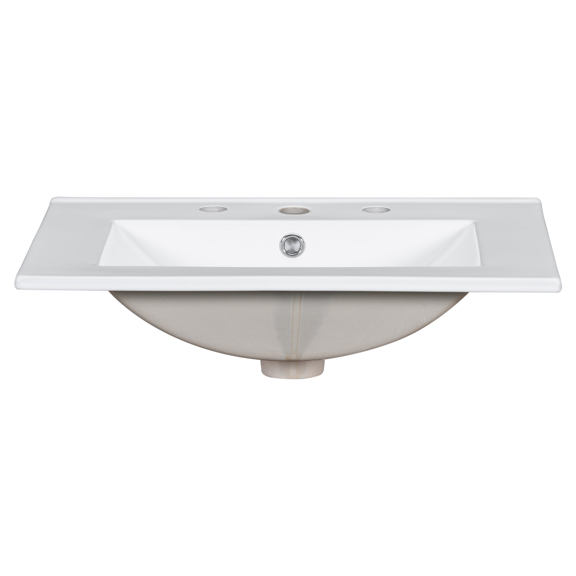 30" Premium Bathroom Vanity Set With Ceramic Sink And Large Storage Space Ideal For Small Bathrooms Blue Gray Bathroom Solid Wood Mdf