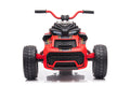 24V Kids Ride On Atv, 3 Wheeler Electric Vehicle, Battery Powered Ride On Motorcycle For Boys Girls With Led Lights, Music, High Low Speed, Soft Start,Without Rc Red 3 To 4 Years Plastic