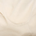 Kavel 3 Foot Rounded Bean Bag, Cream Cream Fabric