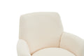Polyester Swivel Barrel Chair, Swivel Accent Chairs Armchair For Living Room, Reading Chairs For Bedroom Comfy, Round Barrel Chairs With Gold Stainless Steel Base Beige Beige Primary Living Space American Design Foam Polyester