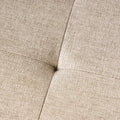 Baltimore Ottoman Beige Fabric