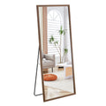 Fourth Generation Solid Wood Frame Full Length Mirror, Dressing Mirror, Bedroom Porch, Decorative Mirror, Clothing Store, Floor Standing Large Mirror, Wall Mounted. 71 