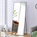 Fourth Generation Solid Wood Frame Long Mirror, Dressing Mirror, Bedroom Foyer, Decorative Mirror, Clothing Store, Floor To Ceiling Mirror, Wall Mounted. 71 