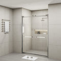 Frameless Double Sliding Glass Shower Doors, 60