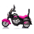 Kids Ride On Motorcycle Toy, 3 Wheel Chopper Motorbike With Led Colorful Headlights Horn, Pink 6V Battery Powered Riding On Electric Harley Motorcycle For Boys Girls Pink Polypropylene