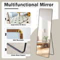 The 4Th Generation Floor Standing Full Length Mirror. Wall Mirror, Bathroom Makeup Mirror, Bedroom Foyer, Clothing Store, Wall Mounted.65 