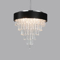 Modern Crystal Chandelier For Living Room Round Cristal Lamp Luxury Home Decor Light Fixture Transparent Modern Crystal