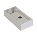 14.57X7.28 Inch White Ceramic Rectangle Wall Mount Bathroom Sink With Single Faucet Hole White Ceramic