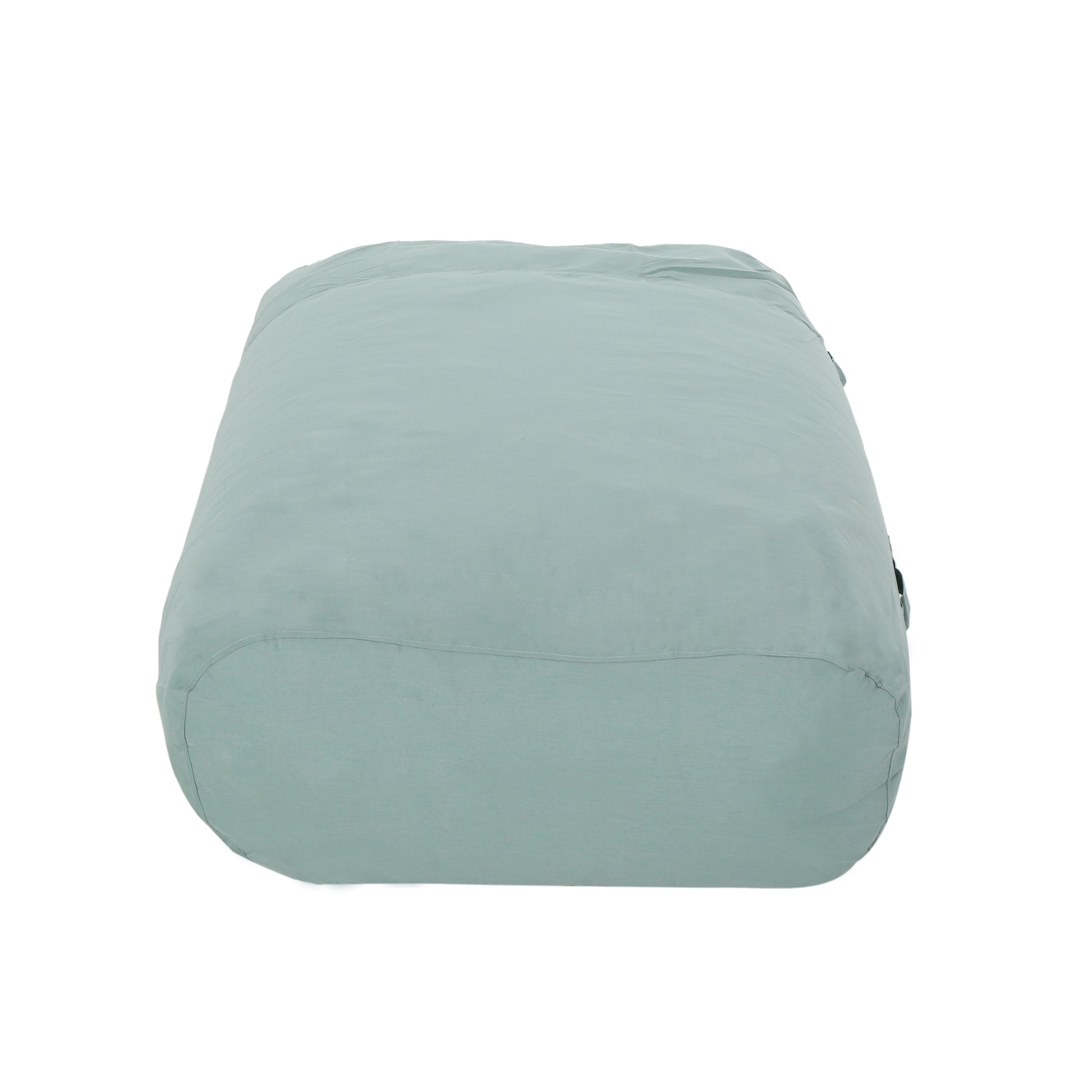 Kasper Water Resistant 6'X3' Lounger Bean Bag, Teal Teal Waterproof Fabric