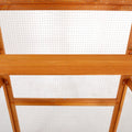 Large Cat Villa.Pet Orange Orange Metal & Wood