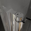 Shower Door Silver Aluminium