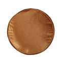 Shimon Cylinder Pouf, Apricot Apricot Pu Velvet