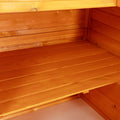 Large Cat Villa.Pet Orange Orange Metal & Wood