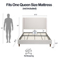 Harper Tall Headboard Upholstered Bed 54