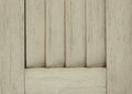 1Pc Durable Storage Bench White Finish Foam Cushioned Seat Beige Upholstery Flip Top Seat Solid Wood Home Furniture Distressed Finish White Polyester Primary Living Space Beige Flip Top Solid Wood