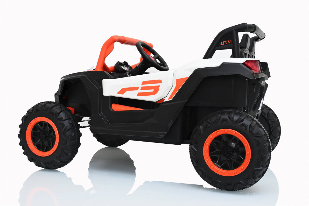 Ride On Car, Kids Electric Utv Car, Tamco Riding Toys For Kids With Remote Control Amazing Gift For 3 6 Years Boys Girls Black Plastic