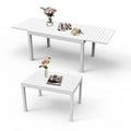 Aluminum Patio Extendable Dining Table 35