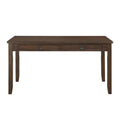 Dark Cherry Finish 6Pc Dining Set Table Bench And 4 Side Chair Chenille Upholstery Functional Drawers Table Wooden Funiture Dining Kitchen Set Upholstered Chair Wood Cherry Seats 6 Wood Dining Room 60 Inches Bench Seating 4 Leg Rectangular Dining Table