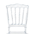Simple And Beautiful Napoleon Transparent Bamboo Chair For Wedding Party Npl 6 Yellow Acrylic