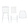 Simple And Beautiful Napoleon Transparent Bamboo Chair For Wedding Party Npl 4. Yellow Acrylic