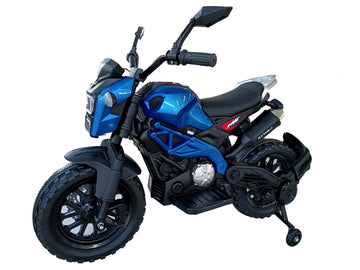 Electric Motorcycle For Kids, Kids Ride On Motorcycle, Tamco 12V Electric Dirt Bike With Training Wheels, Hand Racing Foot Brake,Pu Seat, Ride On Motorcycle For 3 6 Years Boys Girls Gift Blue 50 99 Lbs 5 To 8 Years Plastic