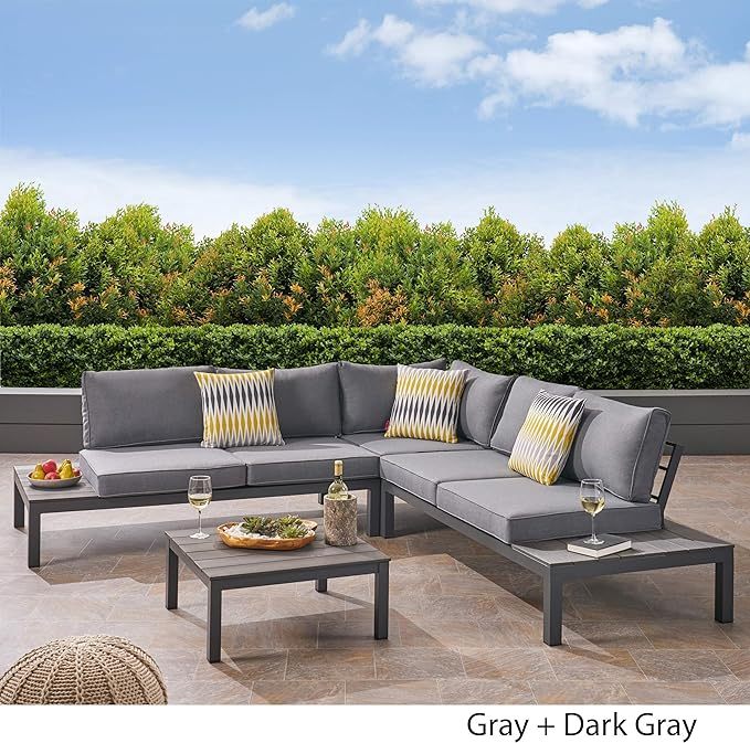 Eldon Sofa Seater Grey Aluminum