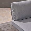 Eldon Sofa Seater Grey Aluminum