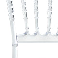 Simple And Beautiful Napoleon Transparent Bamboo Chair For Wedding Party Npl 6 Yellow Acrylic
