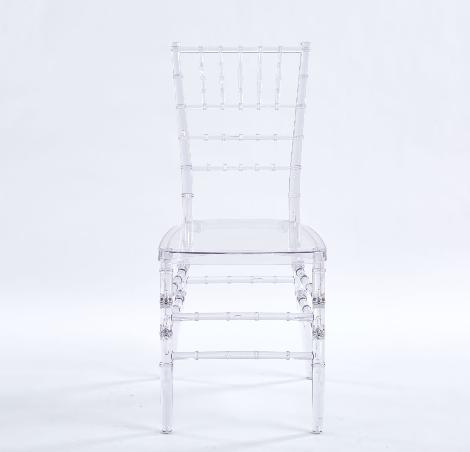 Welding Chair,Dining Chair,Set Of 4,Plastic Seat Transparent Plastic