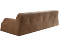 Wks9 Camel Sofa, Modern Simplicity, Durable Fabric, Solid Wood Frame, High Density Sponge Filler Camel Fabric