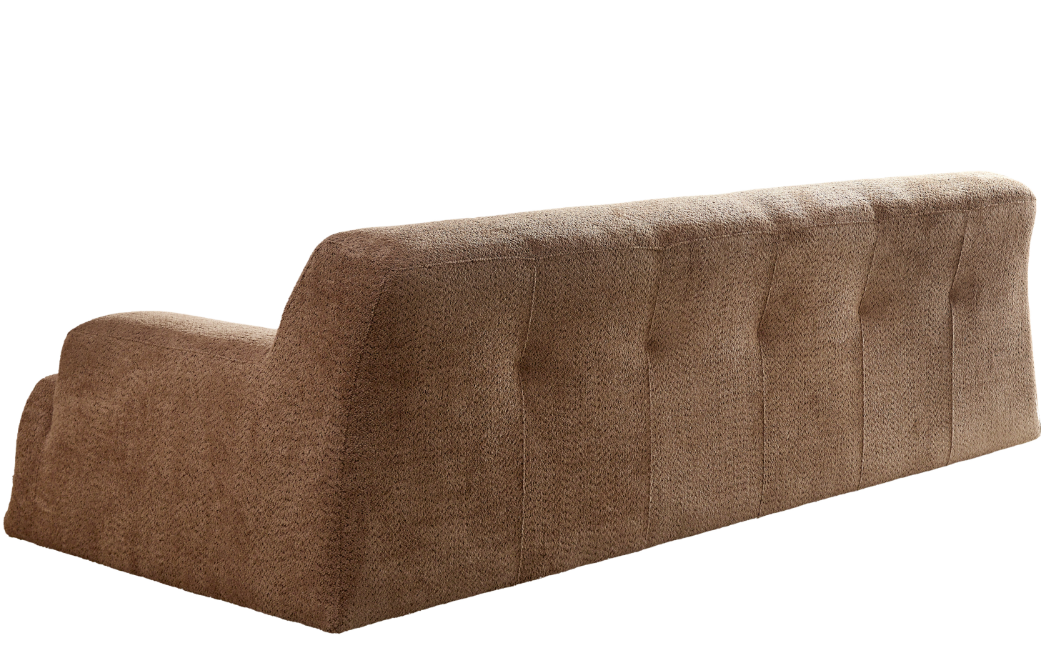 Wks9 Camel Sofa, Modern Simplicity, Durable Fabric, Solid Wood Frame, High Density Sponge Filler Camel Fabric