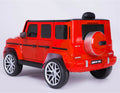 Licensed Mercedes Benz G63 Kids Ride On Car,Kids Electric Car With Remote Control 12V Licensed Children Car Motorized Vehicles For Girls,Boys,Giftmusic, Horn, Spring Suspension, Safety Lock Red Plastic