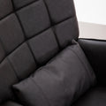 Leather Armchair, Modern Accent Chair High Back, Living Room Chairs With Metal Legs And Soft Padded, Sofa Chairs For Home Office,Bedroom,Dining Room Grey 1Pc Grey Bonded Leather