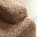 Wks9 Camel Sofa, Modern Simplicity, Durable Fabric, Solid Wood Frame, High Density Sponge Filler Camel Fabric