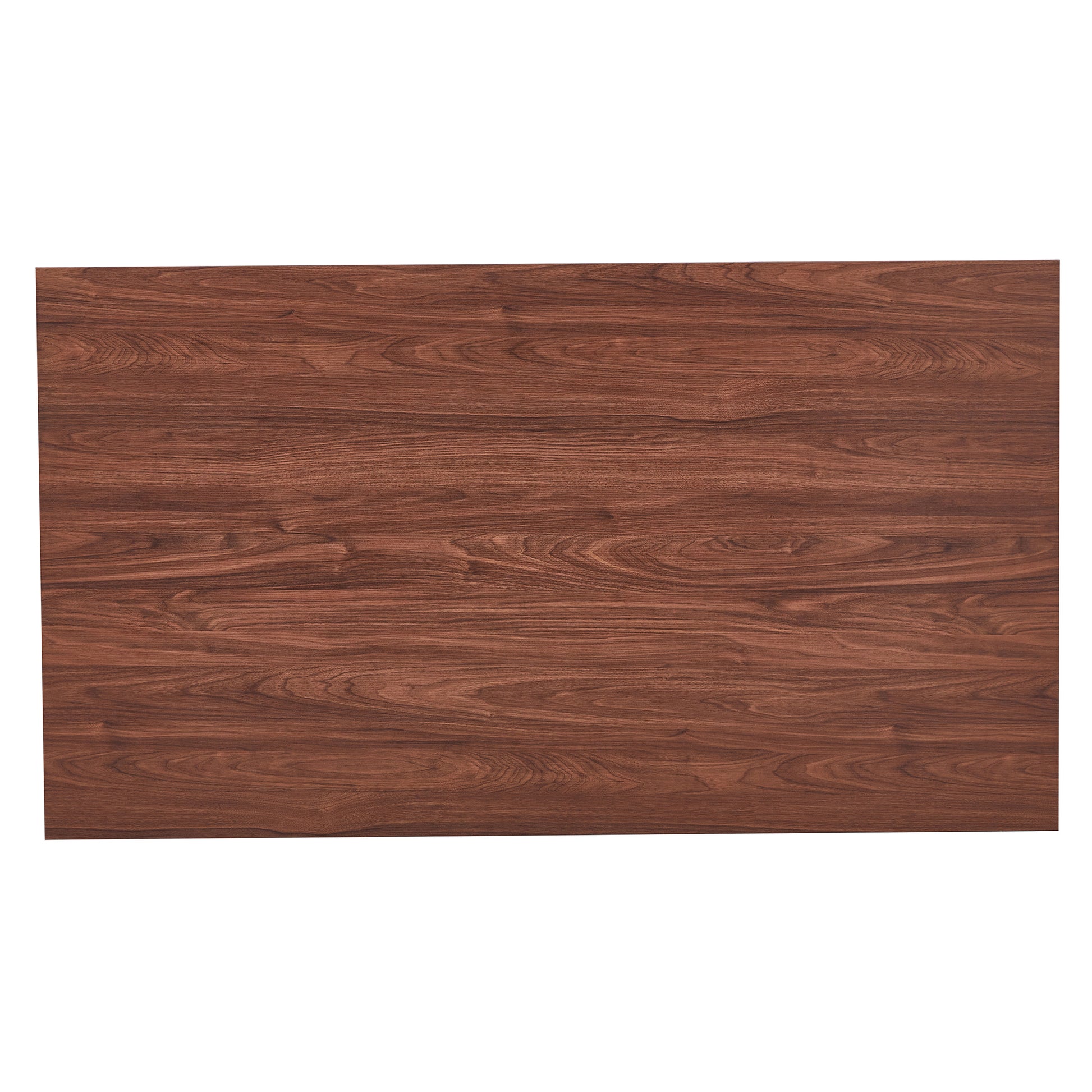 63 Inch Rectangle Dining Table Set For 4 6 People, Walnut Wood Effect, Suitable For Kitchens, Restaurants, And Living Rooms, 63" W X 35.43"D X 30" Dark Oak Dining Room Antique,Modern Kitchen & Dining Tables Mdf Steel