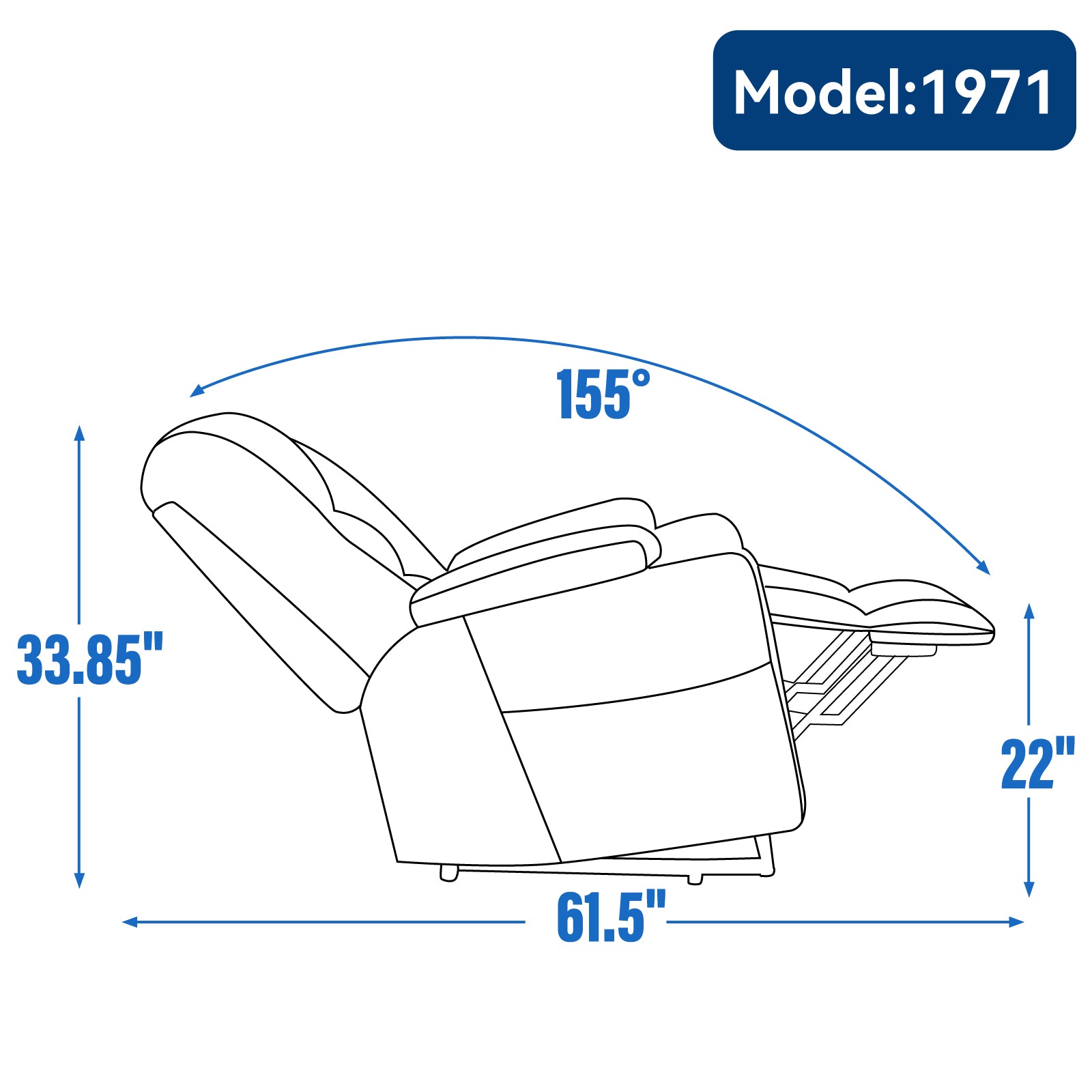 Emon'S Large Power Lift Recliner Chair With Massage And Heat For Elderly, Overstuffed Wide Recliners, Heavy Duty Motion Mechanism With Usb And Type C Ports, 2 Steel Cup Holders, Gray White Metal