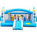 Multifunctional Jump 'N Slide Inflatable Bouncer For Kids Complete Setup With Blower 198