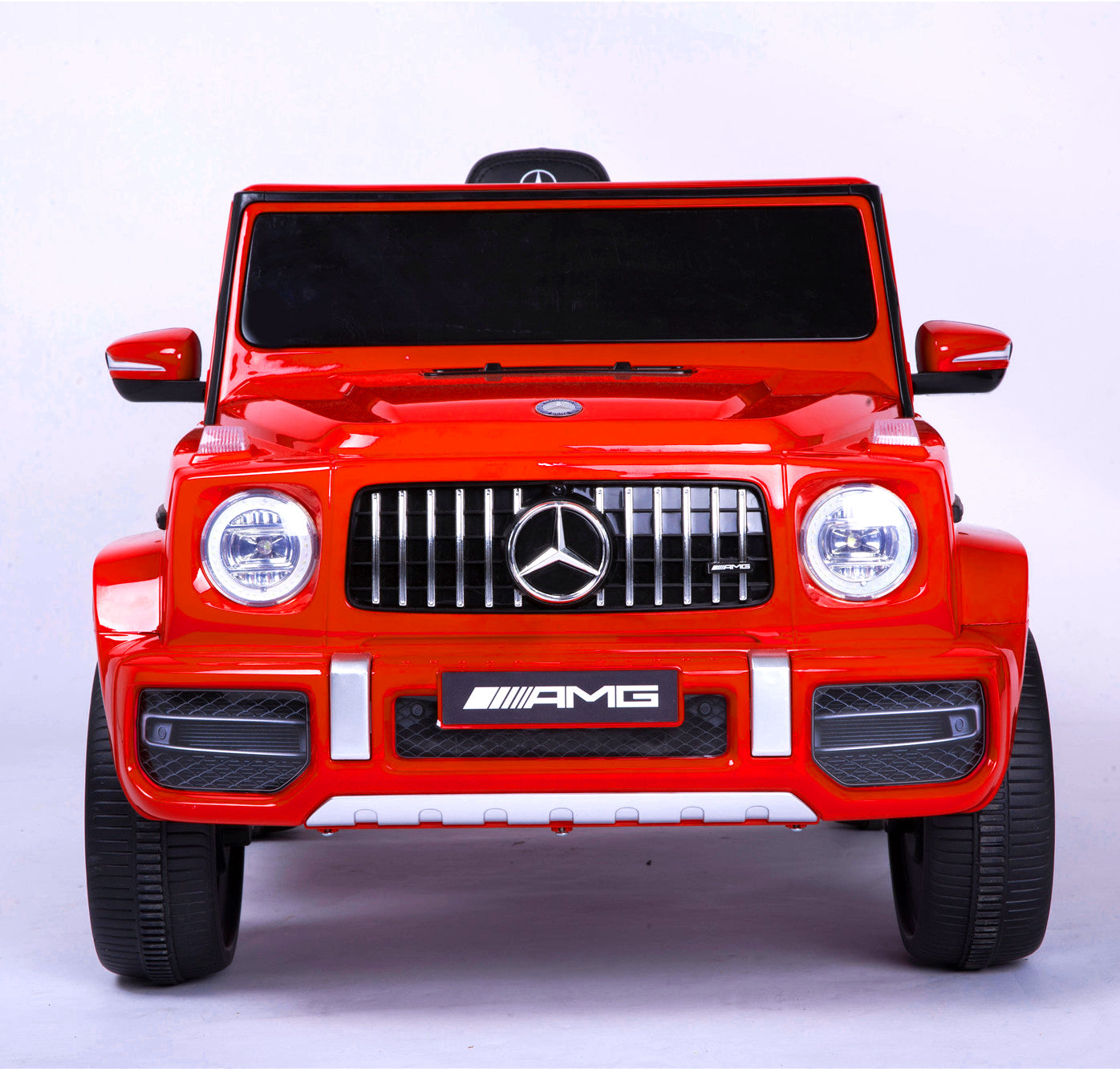 Licensed Mercedes Benz G63 Kids Ride On Car,Kids Electric Car With Remote Control 12V Licensed Children Car Motorized Vehicles For Girls,Boys,Giftmusic, Horn, Spring Suspension, Safety Lock Red Plastic