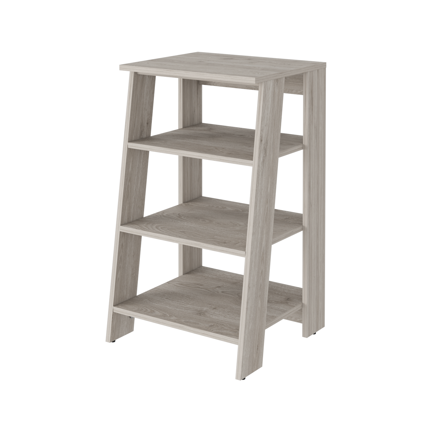 Phoenix Linen Cabinet, Four Shelves Light Gray Up To 17 In 24 To 31 In Bathroom Freestanding Modern 15 20 Inches Pine Engineered Wood