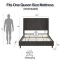 Harper Tall Headboard Upholstered Bed 54