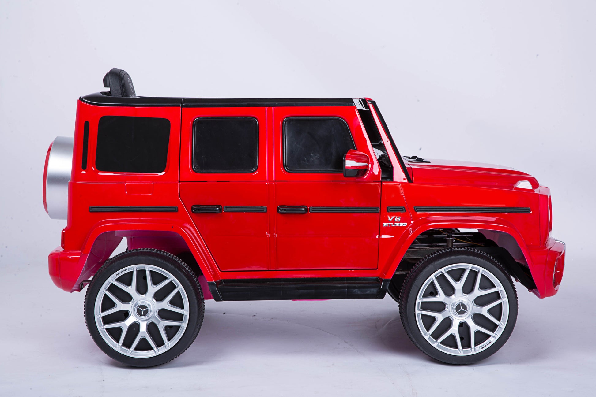 Licensed Mercedes Benz G63 Kids Ride On Car,Kids Electric Car With Remote Control 12V Licensed Children Car Motorized Vehicles For Girls,Boys,Giftmusic, Horn, Spring Suspension, Safety Lock Red Plastic