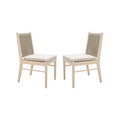 Cordoba Kd Dining Chair Yes Acacia Wood Garden & Outdoor Modern 2 Person Seating Group Acacia Wood