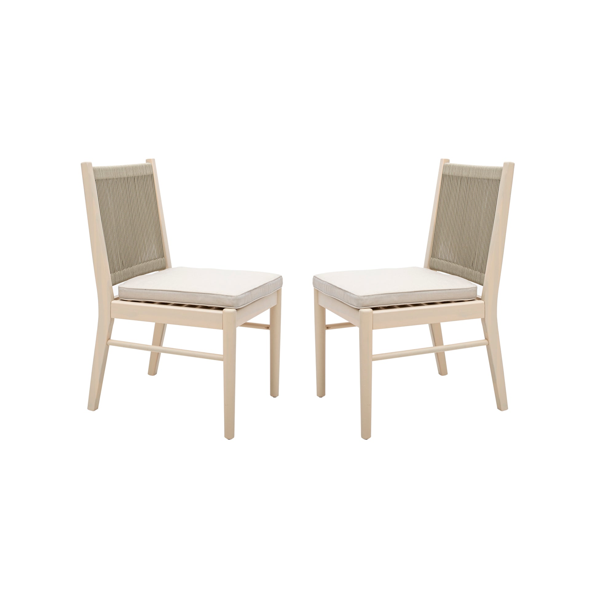 Cordoba Kd Dining Chair Yes Acacia Wood Garden & Outdoor Modern 2 Person Seating Group Acacia Wood