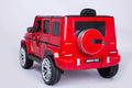 Licensed Mercedes Benz G63 Kids Ride On Car,Kids Electric Car With Remote Control 12V Licensed Children Car Motorized Vehicles For Girls,Boys,Giftmusic, Horn, Spring Suspension, Safety Lock Red Plastic