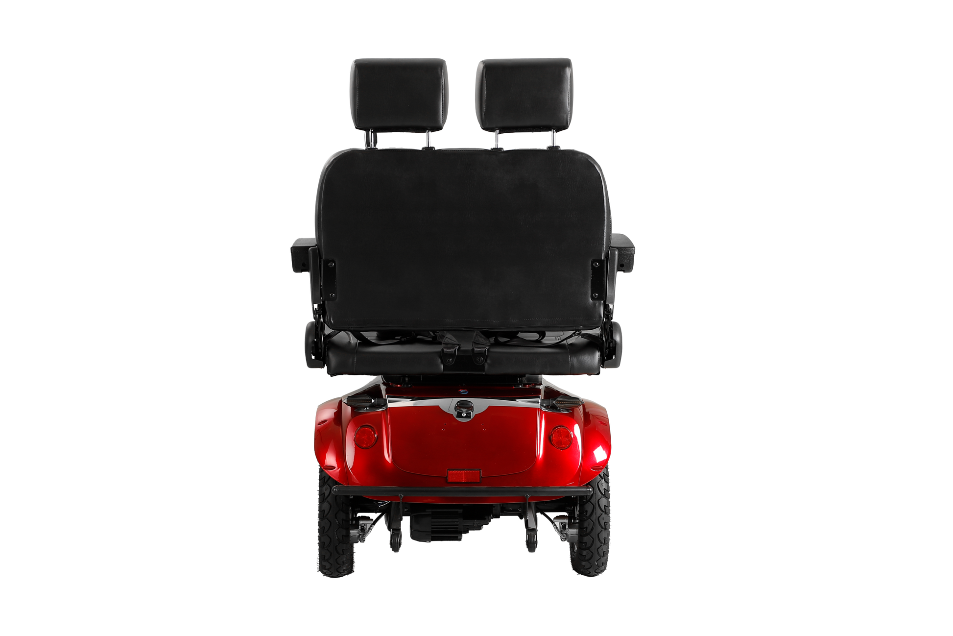 Electric Mobility Recreational Travel Scooter For Adults,Mobility Scooters For Seniors, 4 Wheel Powered Mobility Scooters Red Abs Pc