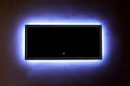 Led Bathroom Mirror, 59X30 In 8000K Vanity Mirror With Lights, Ip54 Waterproof Aluminum Alloy Sealing Bathroom Mirrors For Wall Mounted, Float Glass Cri90 Silver Bathroom American Design Glass